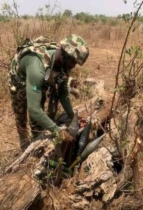 Troops Discover Explosives In Terrorists Camp, Rescue Victims In North East