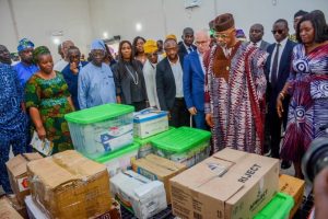 Abiodun Commissions Pharma Warehouse, Says 30,000 Ogun Residents Receive Free HIV Treatment