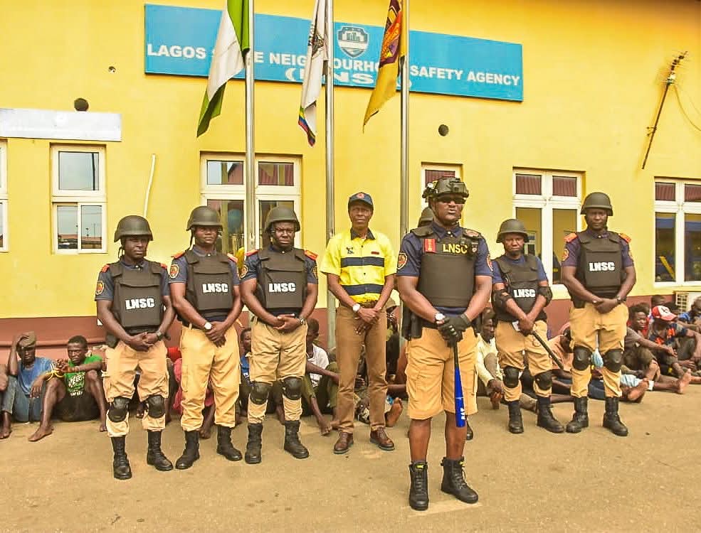 LNSA Arrests 279 Suspects in Lagos Statewide Raid, GM Oyekan Says ‘No Safe Haven for Criminals’