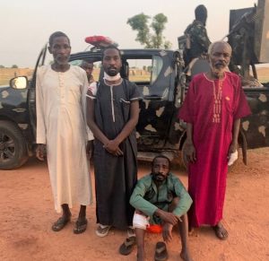 TROOPS OF NIGERIAN ARMY RESCUE FOUR KIDNAP VICTIMS IN KATSINA STATE