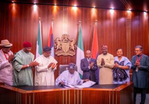 TINUBU SIGNS NIMC ACT 2026 INTO LAW, AS MINISTER REVEALS THE ARREST OF TERRORISTS WITH NIMC DATABASE