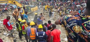 EIGHT DEAD, 26 RESCUED IN LAGOS BUILDING COLLAPSE