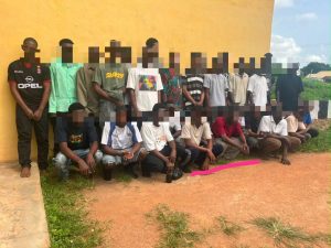 Ogun Police Foil Suspected Cult Initiation in Isara-Remo, Arrest 30 Suspects