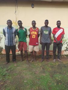 TROOPS OF 6 BRIGADE ARREST FIVE SUSPECTED CRIMINALS IN TARABA