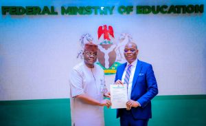 Ogundipe Receives Appointment Letter as NUC Governing Board Chairman, Pledges Global Standards for Nigerian Universities