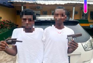 Police Arrest Two Cultists, Recover Pistols in Bayelsa