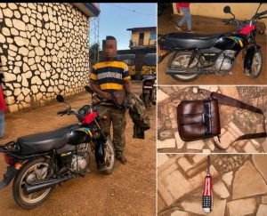Ondo Police Arrest Suspected Motorcycle Robber, Recover Stolen Bike, Uncover Forgery Operation