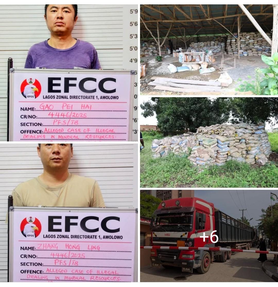 Two Chinese Bag Five Year Jail Term for Illegal Mining in Lagos