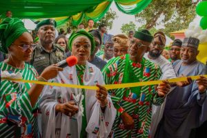First Lady, Oluremi Tinubu Flags Off National Community Food Bank, Commissions PMB Estate