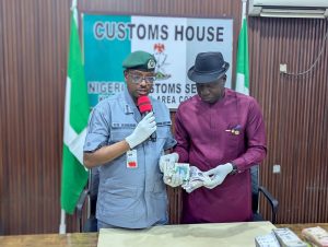 EFCC Commences Investigations of Suspect, $73,000, £15,957 & 827,800 SAR Intercepted at Kano Airport