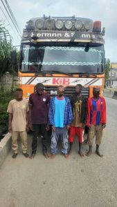 Police Arrest Five Suspected Telecom Vandals, Recover Truckload of Iron Rods in Lagos