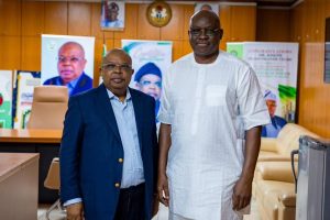 Fayose meets Minister of Power, To Be Inugurared REA Chairman Tomorrow