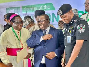 INEC Chairman Urges Political Leaders to Uphold Peace Accord Ahead of 2027 Elections