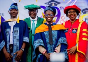 Sanwo-Olu Gifts N20 Million Each to Best Graduating Students at LASU Joint Convocation