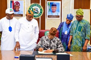 Abiodun Signs Education, Skills Trust Fund Bill into Law