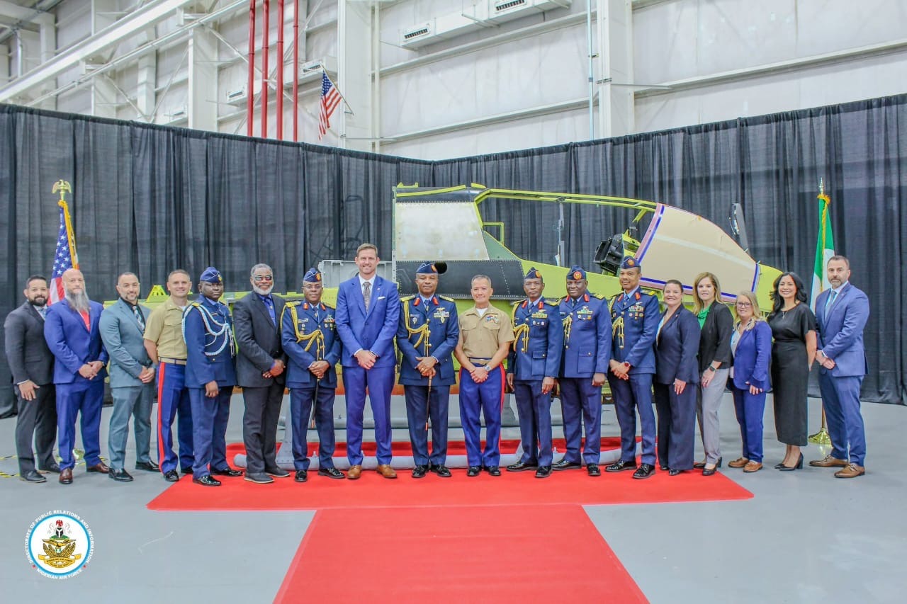 Chief of Air Staff Leads NAF Delegation to Texas on Acquisition of 12 AH-1Z Viper Attack Helicopters