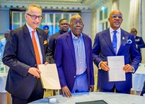 Tinubu Supervises Agreement Signing in Paris