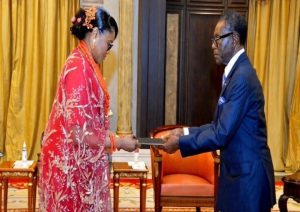 Nigerian Ambassador to Equatorial Guinea Presents Letters of Credence