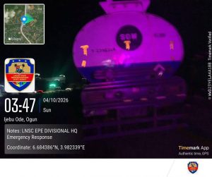LNSC Secures PMS Tanker after Alleged Hijacking Attempt in Epe