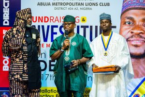 Minister Commends New Abuja Metropolitan Lions Club President for Humanitarian Strides as Adeosun Unveils ₦50m School Project