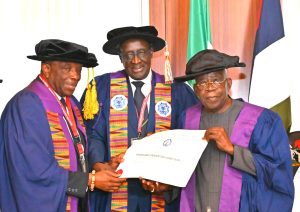 Tinubu Tasks Medical Experts on Brain Drain as WACP Confers Fellowship on Him