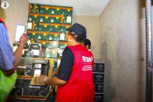 NAFDAC Uncovers Counterfeit Alcohol Operation at Lagos International Trade Fair Complex