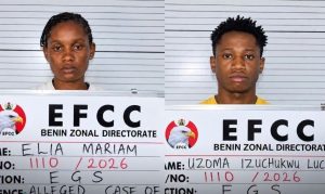 EFCC Arraigns Two Edo Lovers, Aged 19 And 21, Over ₦35.92m Theft